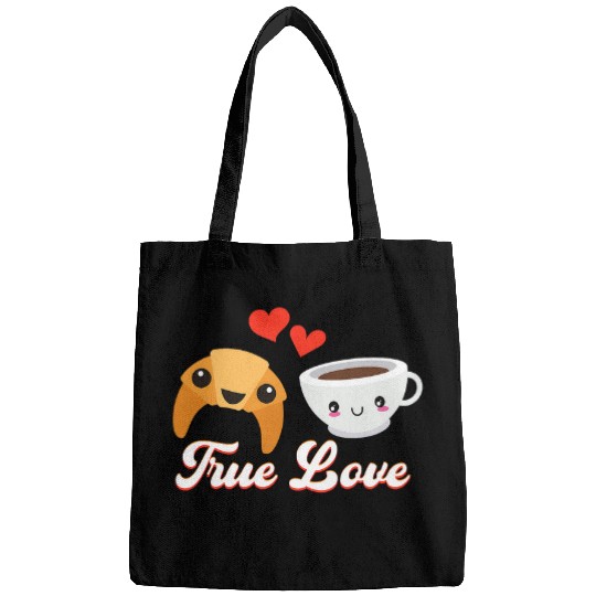 True Loves Coffee And Croissant Baker Baking Croissant Bags