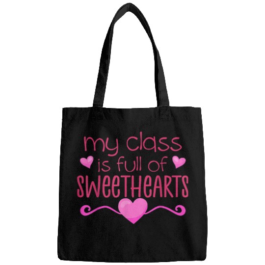 My Class Is Full Of Sweethearts Valentines Day Bags