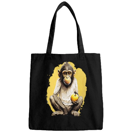 Monkey Playing Forest Bags