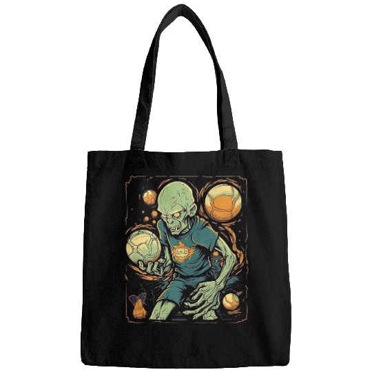 Zombie Volleyball Player Halloween Costume Sport Men Women Bags