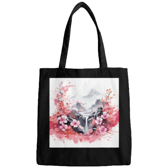 Zen Harmony Blossom Ballet in Nihons Ethereal Glow Bags