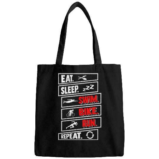 Triathlon Swim Bike Run Fitness Sports Athlete Runner Bags