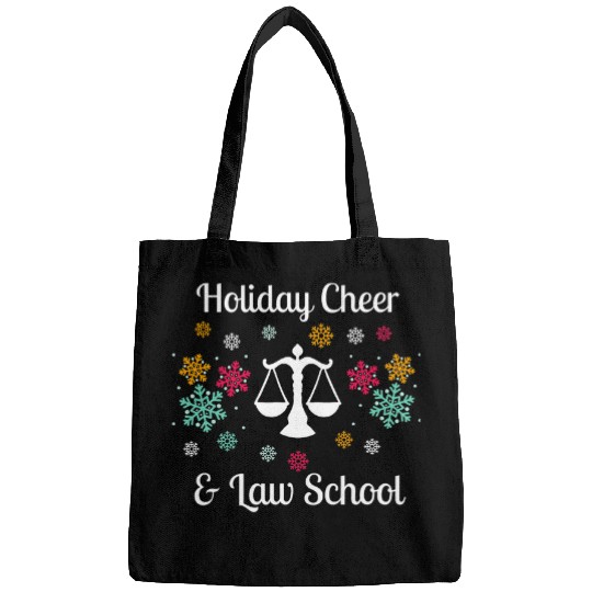 Holiday Cheer and Law School Christmas Holidays xmass Lawyer Bags