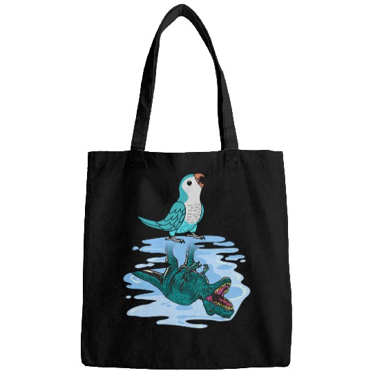 Parrot 2T Rexs Reflection I Blue Monk Parakeet Quaker Bags