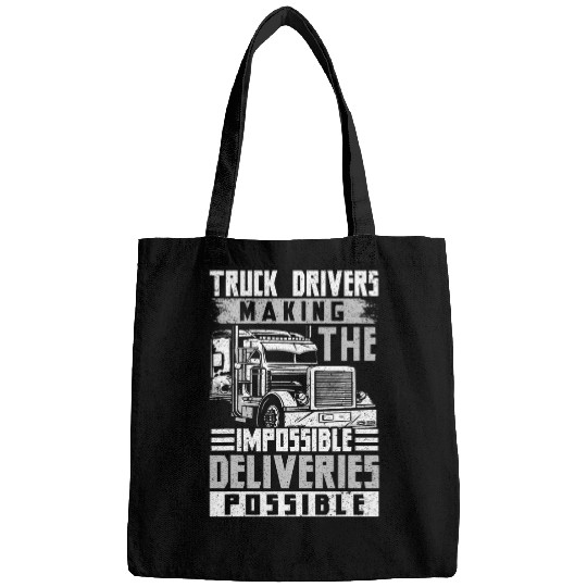 Trucker Trucking Semi Truck Drivers Bags