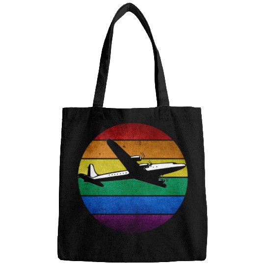 Retro Plane Flight Pilot Bags