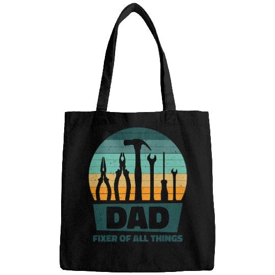 Dad Carpenter Woodworker Woodworking Handyman Bags
