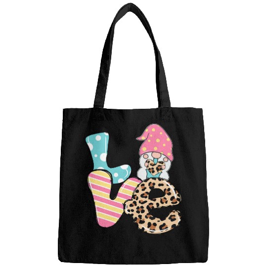 Love yard garden gnome lawn gnome garden miniature Bags