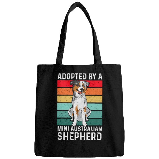 Mini Aussie Adopted By A Miniature Australian Shepherd Bags