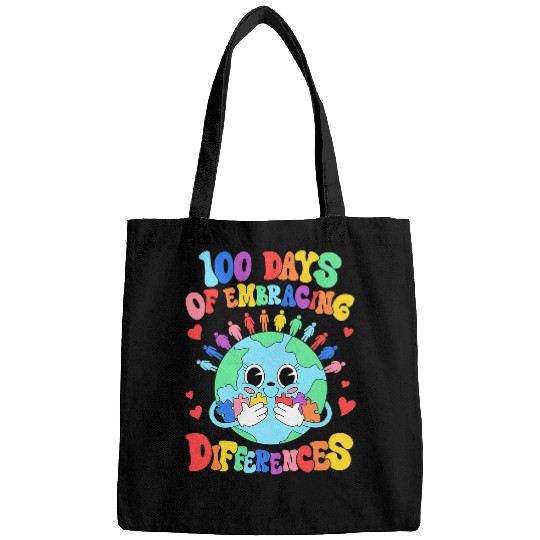 100 Days Of Embracing Differences SPED Teacher Bags