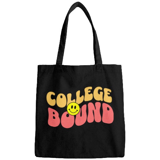 Retro New College Student vintages College Bound Groovy 70s 2 Bags
