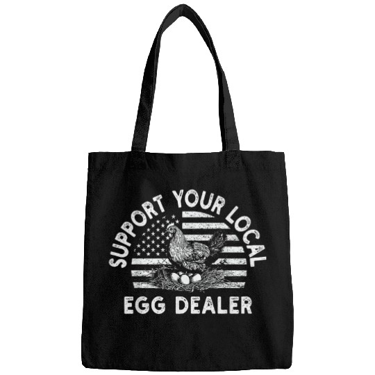 Local Egg dealers American Flag Farmer Support Chickens 25 Bags