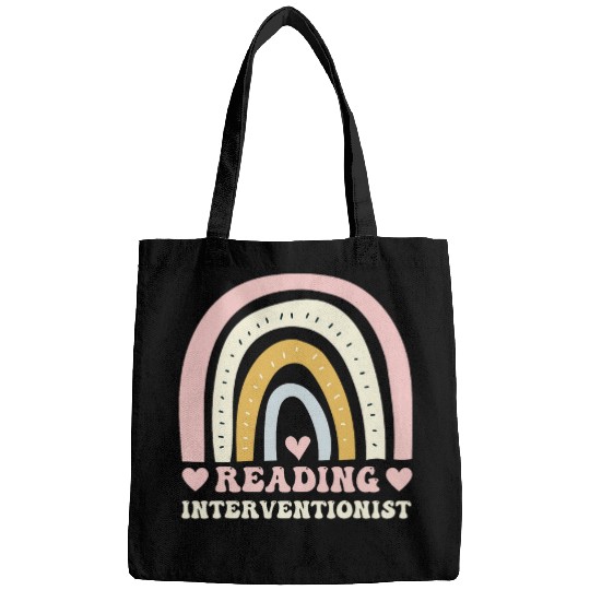 Reading Interventionist Application Rainbow Reading Teacher Bags