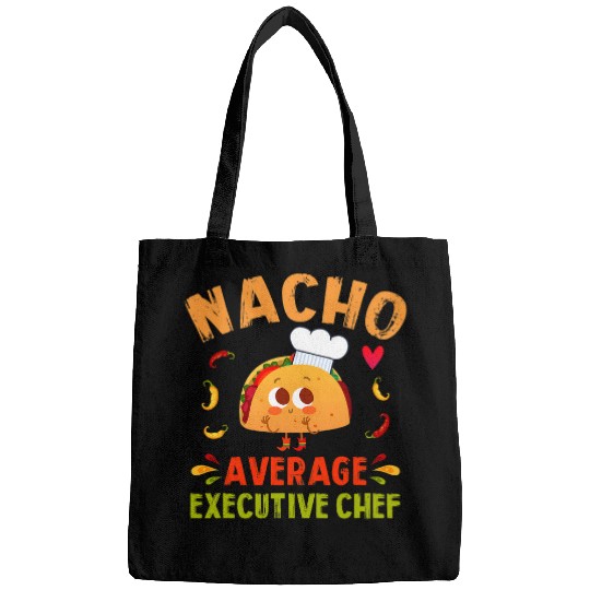 Nacho Average Executive Chef Taco Cinco De Mayo Bags