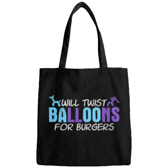 Will Twist Balloons For Burgers Burger Joke Balloon Twister Bags