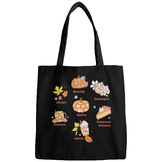 Rbt Aba Bcba Pecs 7 Dimensions Of Behavior Therapist Autumn Bags