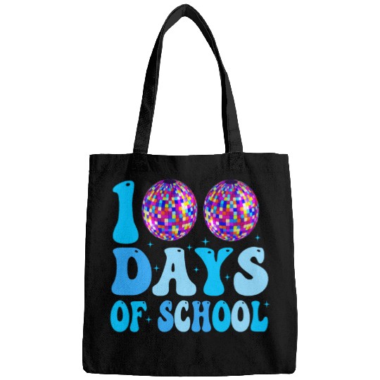 100 Days of School Retro Disco 100th Day Teacher Boys Girls Bags