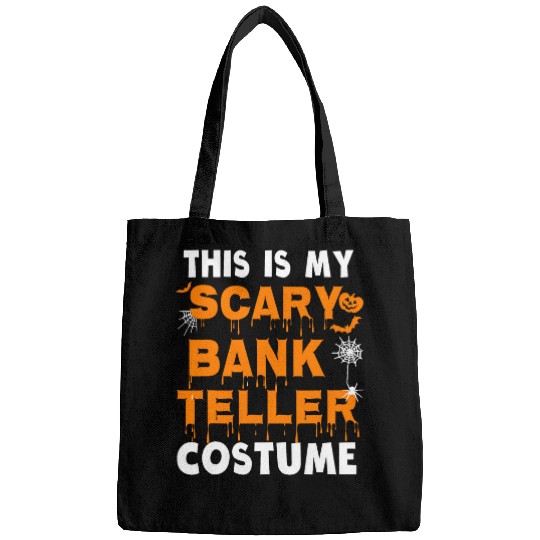 This Is My Scary Bank Teller Costume Funny Halloween Party Bags