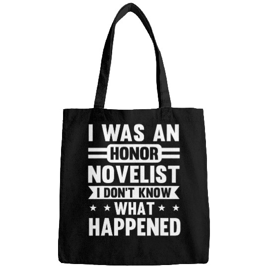 Novelist Honor Author Novel Writer Storyteller Narrative Bags