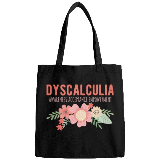 Dyscalculia Awareness Empowerment SPED Teacher Bags
