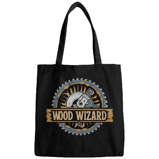 Wood Wizard Carpenter Woodworker Wordworking Funny Gift Men 22 Bags