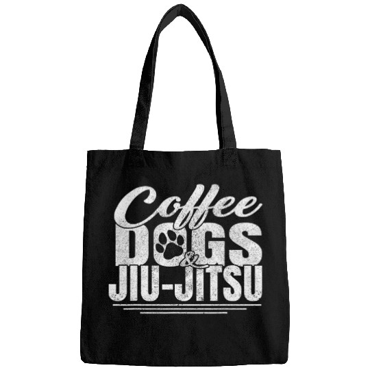 Coffee Dogs And Jiu Jitsu Martial Arts Karate Bags