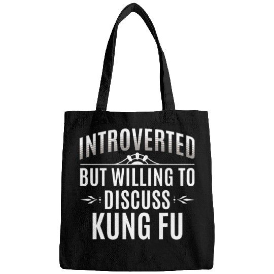 Introverted Kung Fu Lovers Bags