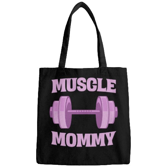 Muscle Mommy Bodybuilder Weightlifting Fitness Gym Workout Bags