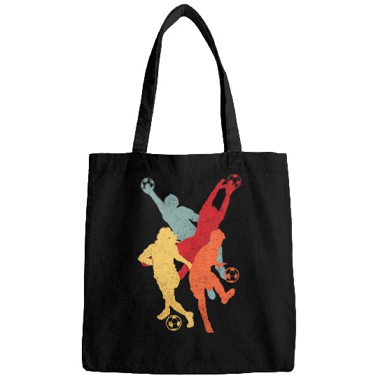 vintages Soccer Player Goalie Keeper Soccer Coach Bags