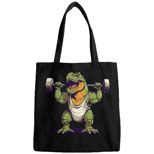 Unleash Your Inner Beast With Dinosaur Gym Print Bags