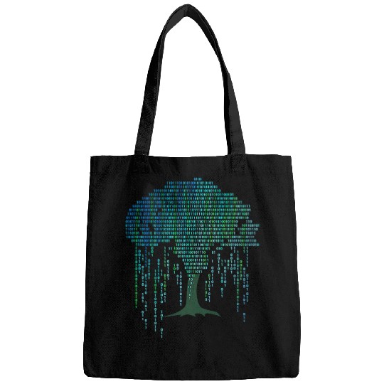 Binary Tree Coding Computer Programmer Coder Programming Bags