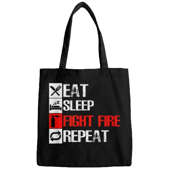 Volunteer Firefighter Fireman Firetruck Fires Department 24 Bags