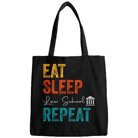Eat Sleep Law School Repeat t Lawyer Student Men Women Bags