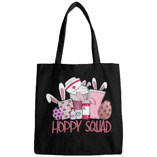 Hoppy nurses Squad nurses Easter Easter nurses Scrubs Student Bags