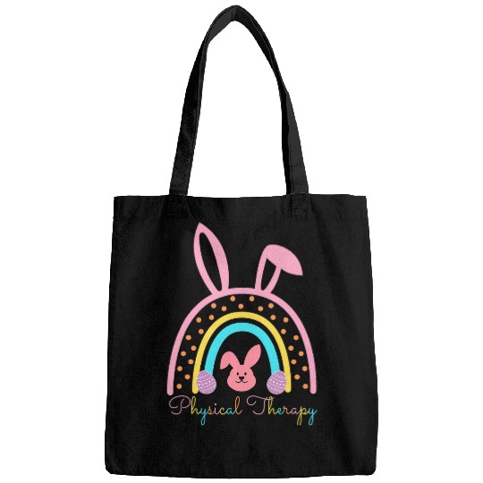 Cute Rainbow Physical Therapy Easter Day Physical Therapist Bags