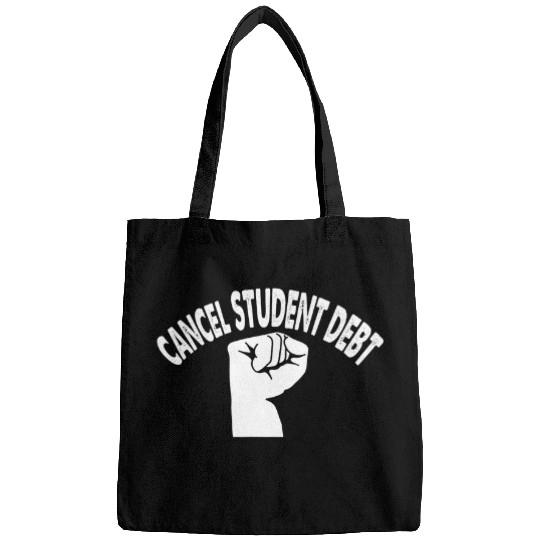 Cancel Student Debt AOC vintages Retro Tax The Rich 4 Bags