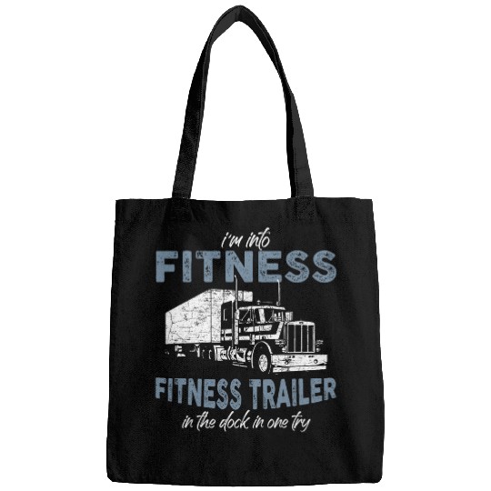 Im Into Fitness Trucker Semi Truck Trailer Driver Trucking Bags