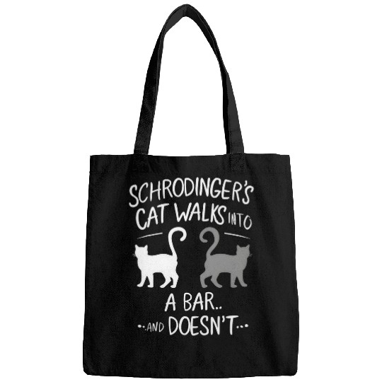 Funny Scientist Schrodingers Cat Quantum Physics Lover 2 Bags