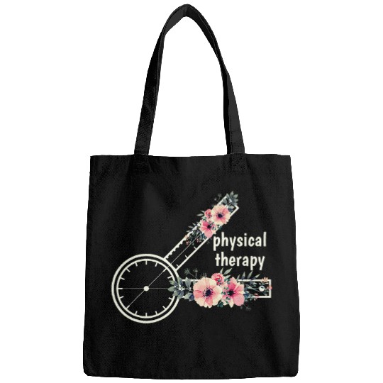 Cute Physical Therapy Floral Goniometer Cool Therapist Bags