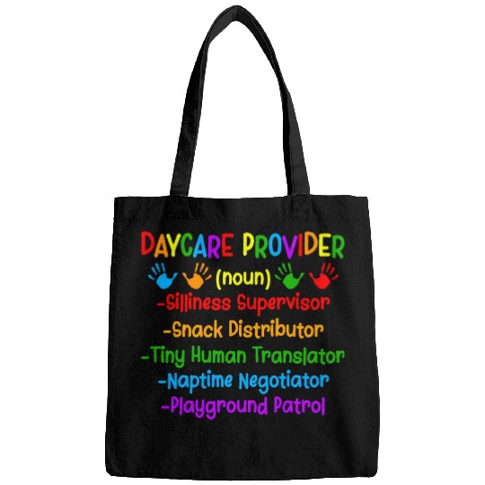 Daycare Provider Definition Daycare Teacher Day Bags