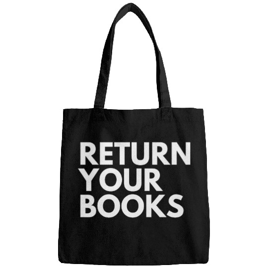 Return Your Books School Librarian 1 Bags