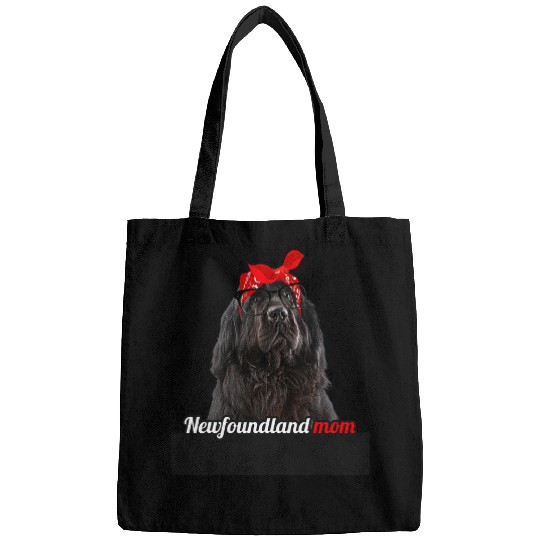 newfoundland mom dog lovers mors day Bags