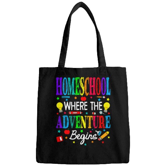 Homeschool Where The Adventure Begins Back To School Bags
