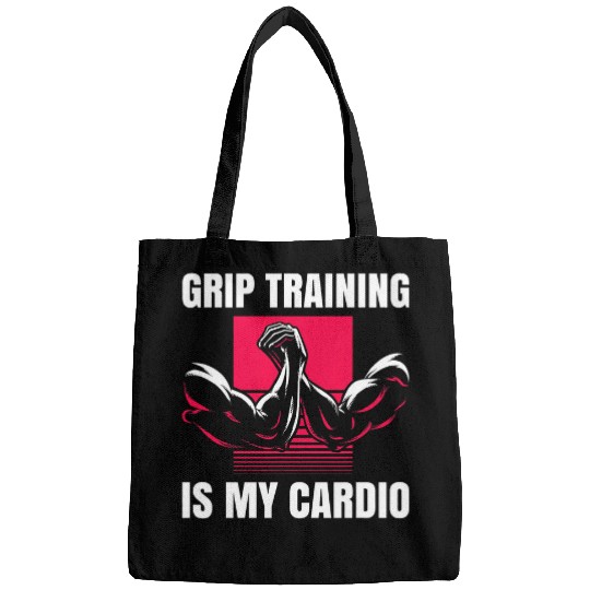 Grip Training is my Cardio Bags