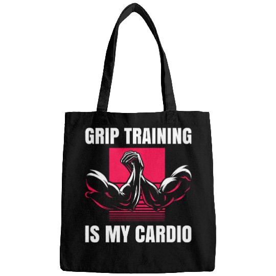Grip Training is my Cardio Bags