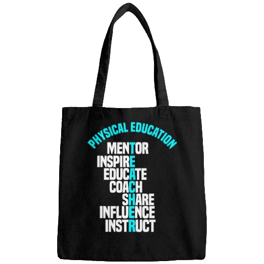 PE Teacher Mentor Coachs Physical Education Instructor Sport Bags