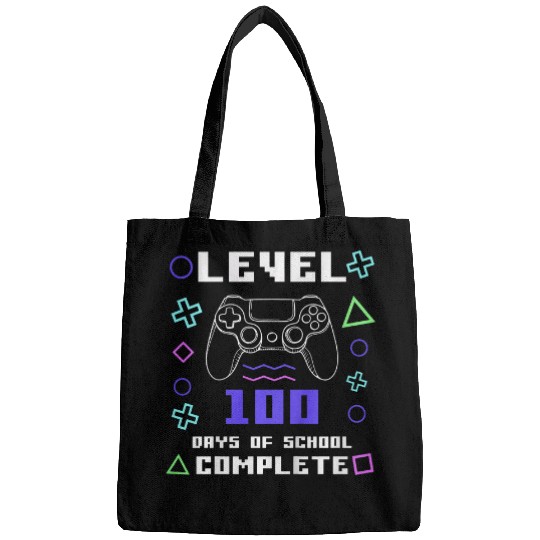 Kids Teacher Student 100th Day Of School Happy 100 Days Bags