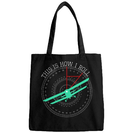 Pilot Airplane Plane Aviation vintages Taildragger Flying Bags