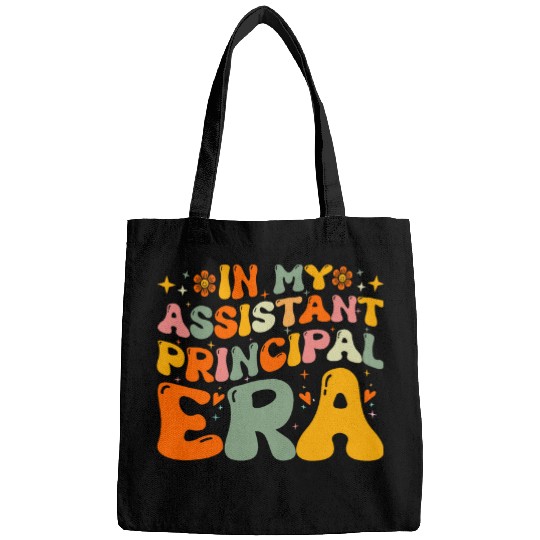 Groovy In My Assistant Principal Era Back To School Worker Bags