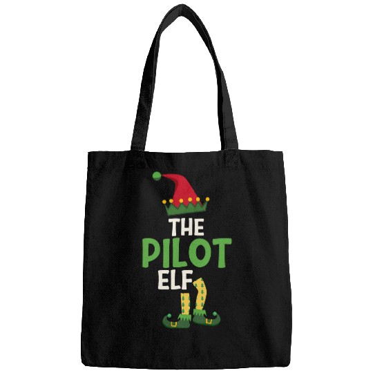 The Pilot Elf Santa Claus Present Reindeer Snowman Holiday 2 Bags